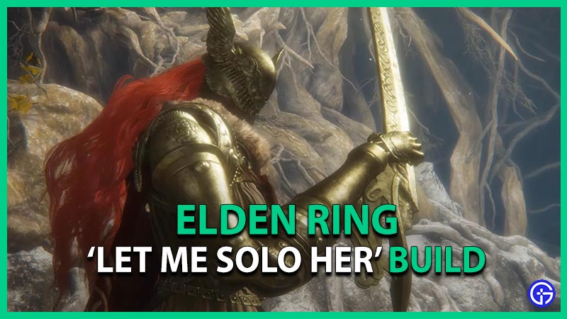 Elden Ring Let Me Solo Her Build Stats - Gamer Tweak
